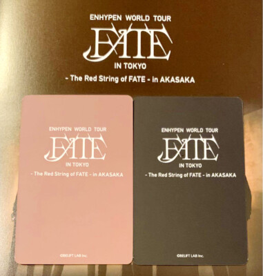 ENHYPEN WORLD TOUR FATE in JAPAN The Red String of FATE in AKASAKA