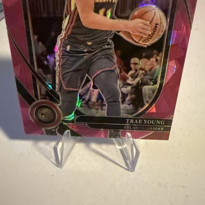 Trae Young 2024-2025 Select Pink Cracked Ice Courtside 16/99 #223