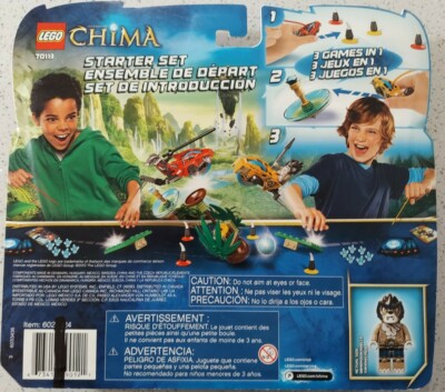 NEW Lego LEGENDS CHIMA Speedorz STARTER Set 70113 Wakz Longtooth
