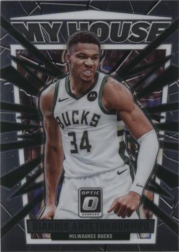 2023-24 Donruss Optic Giannis Antetokounmpo My House Silver Prizm