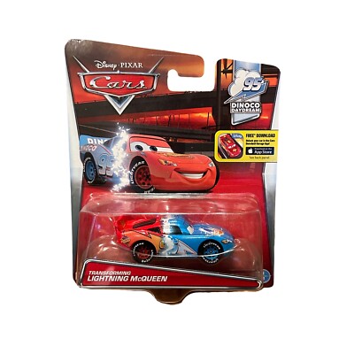 mattel disney pixar cars 95 dinoco day dream 1/9 transforming