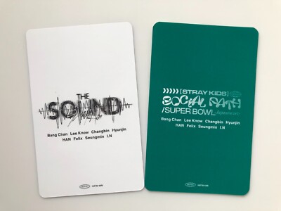 Stray Kids Lee Know Han The Sound & Social Path Official Unit