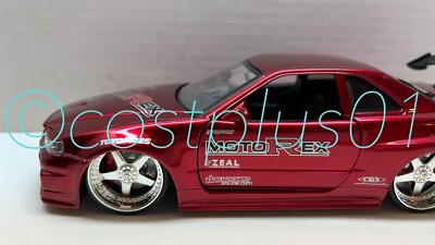 JADA DUB CITY 2002 NISSAN SKYLINE GT R R34 1:24 RED MOTOREX ## | eBay