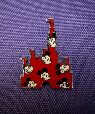 Walt Disney World Hidden Disney Mickey Castle Pin 2025 Wave B WDW