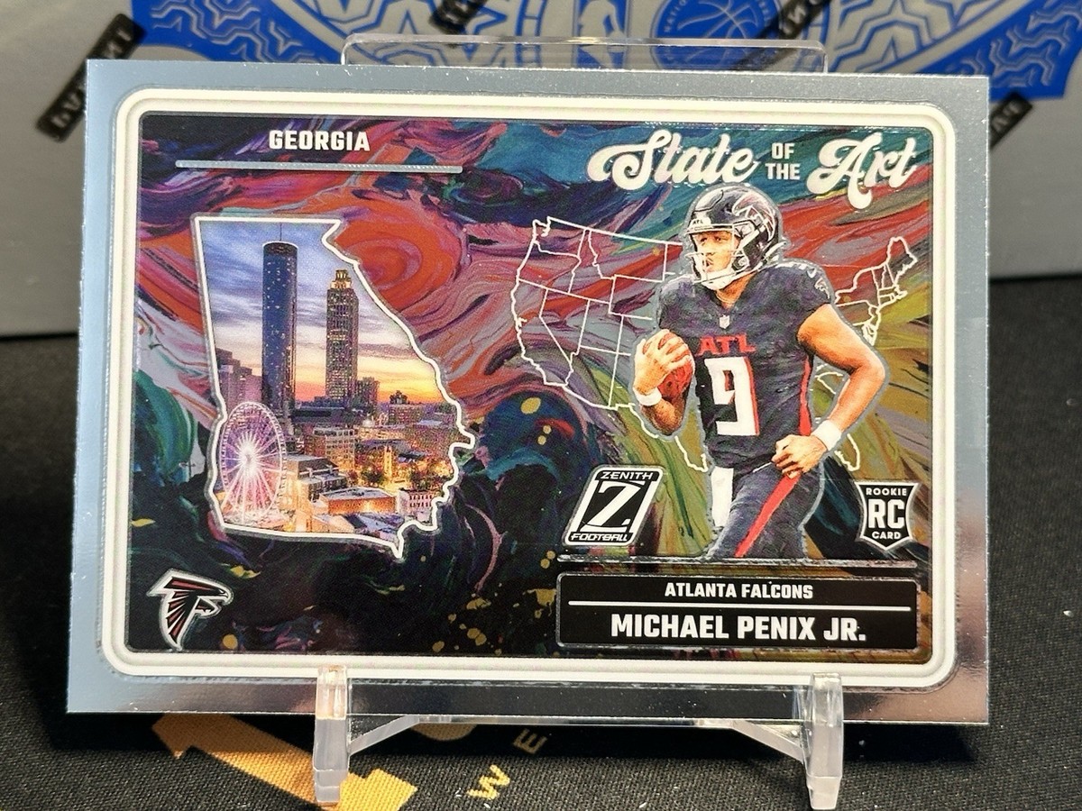 2024 Panini Zenith Michael Penix Jr. State Of The Art Rookie