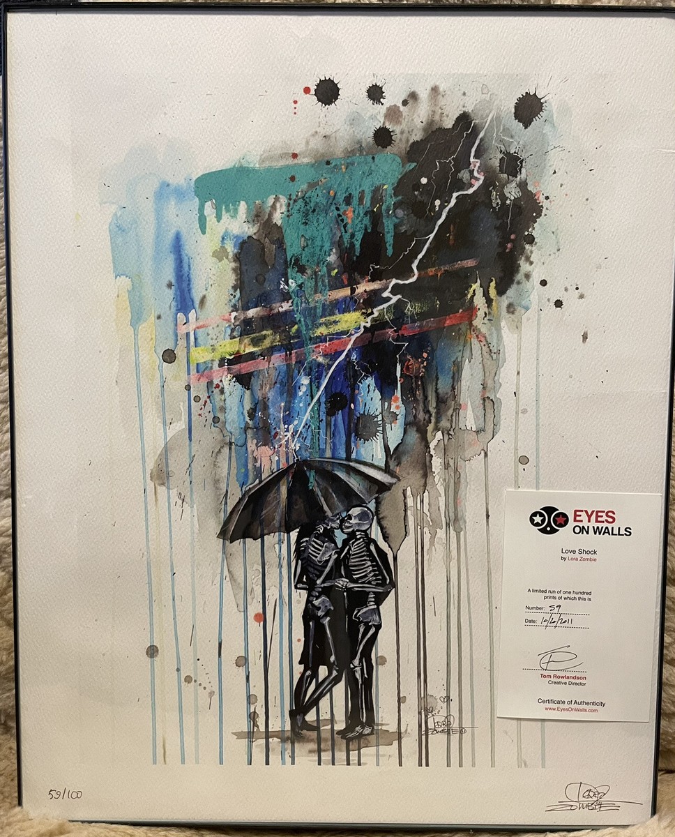LORA ZOMBIE, Love Shock, Numbered Print, With Certificate | eBay