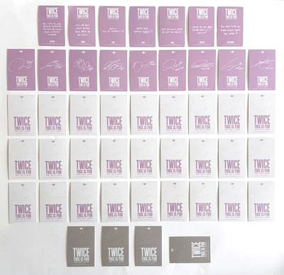 TWICE THIS IS FOR World Tour in Incheon Concert Official Photocard