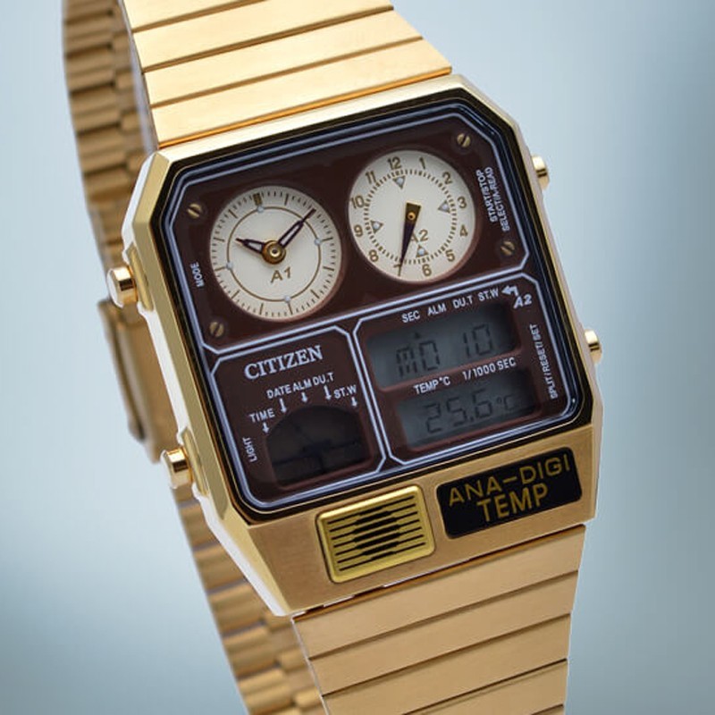 CITIZEN COLLECTION ANA-DIGI TEMP JG2103-72X Analog Digital Watch