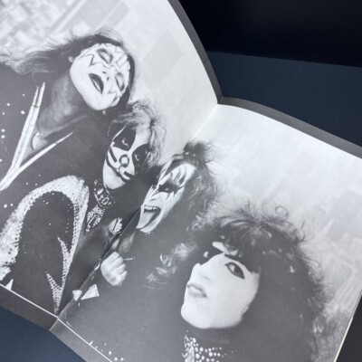 KISS Japan Tour 1977 Tour Book Program Japanese Vintage Valuable