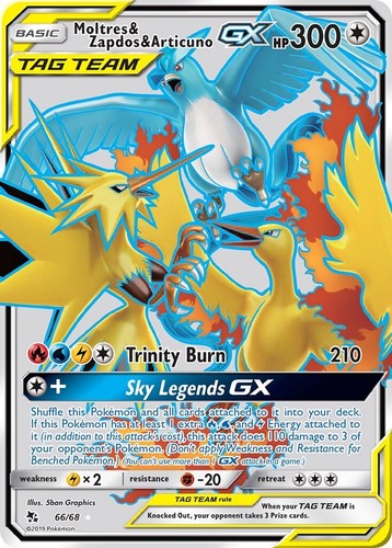 BLACK LABEL CGC 10 PRISTINE Chinese Moltres Zapdos Articuno GX 104