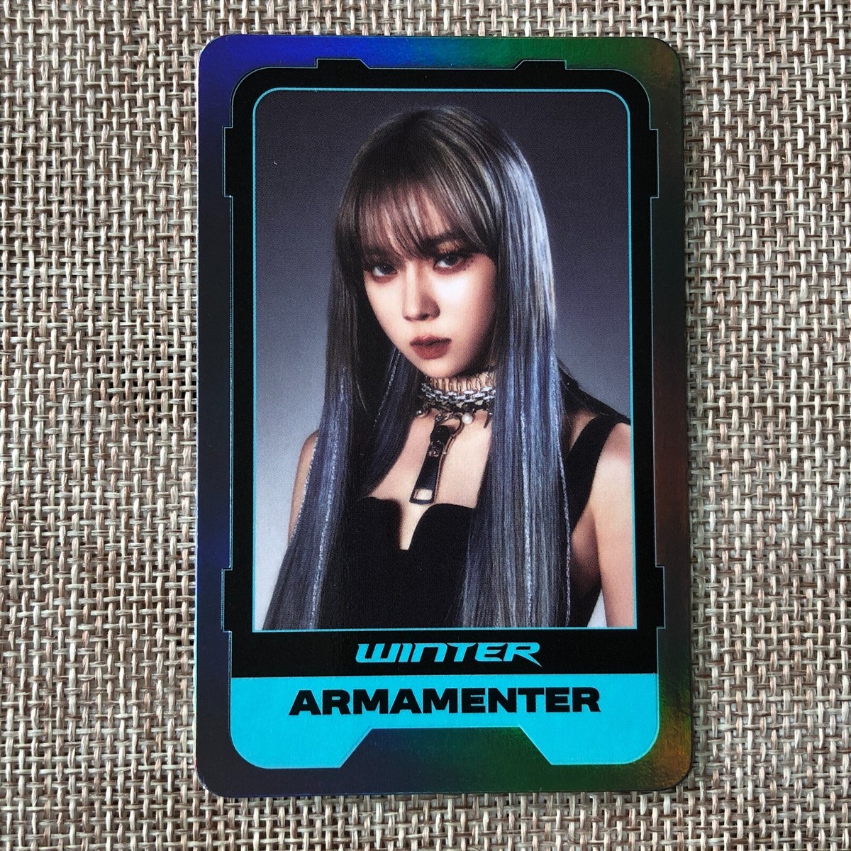 AESPA WINTER [Girls] Official Character Card Photocard, KWANGYA