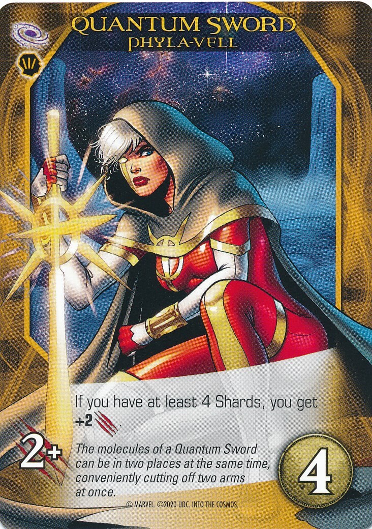 PHYLA-VELL Upper Deck Marvel Legendary INTO THE COSMOS QUANTUM