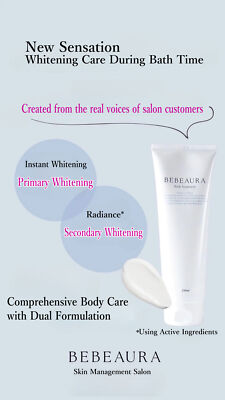 BEBEAURA Body Treatment 250ml 8.5fl oz Brightening Wash-Off Body