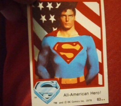 SUPERMAN 1978 Trading Card * This Card Is Very Rare | eBay