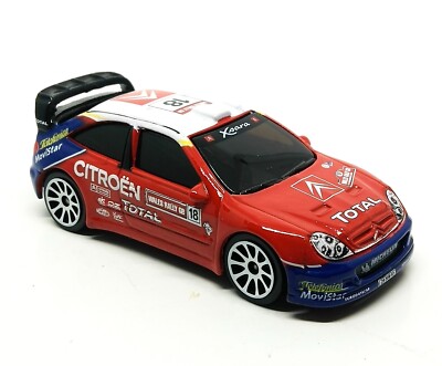 Majorette Citroen Xsara WRC no.18 Small Number - Wheels 10SW 1/57