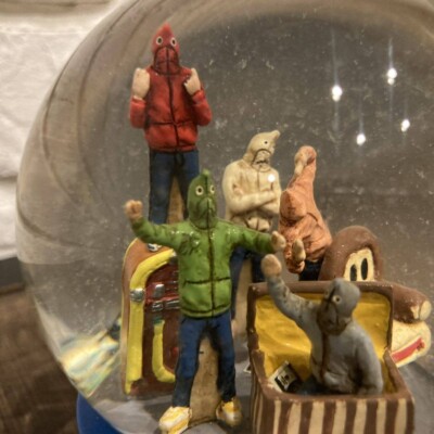 BAPE Shark Teriyaki Boys Snow Globe a bathing ape NIGO | eBay