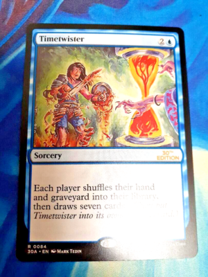 MTG Timetwister psa10 30th
