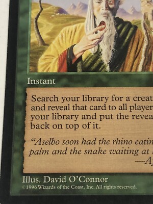 MTG Worldly Tutor Mirage Instant | eBay