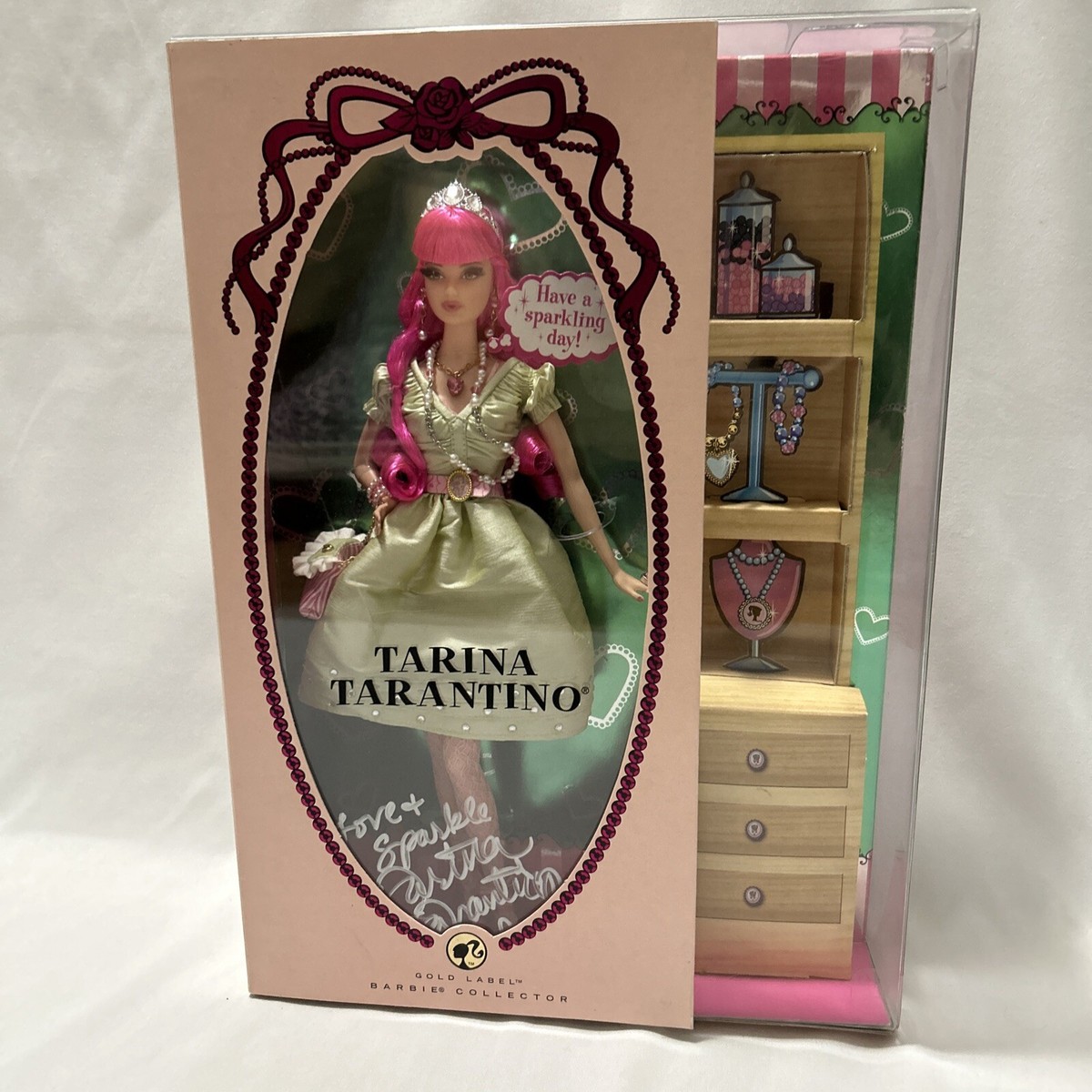 NIB Rare, Tarina Tarantino 2007 Gold Label Barbie Collector
