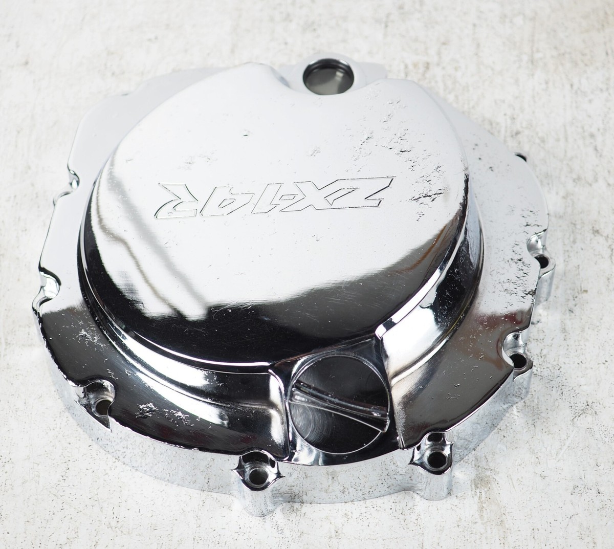 Rare Chrome 06-23 Kawasaki Ninja ZX14 ZX14R ZX1400 Engine Clutch