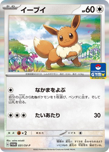 Eevee 062/SV-P PROMO YU NAGABA Pokemon Card Japanese | eBay