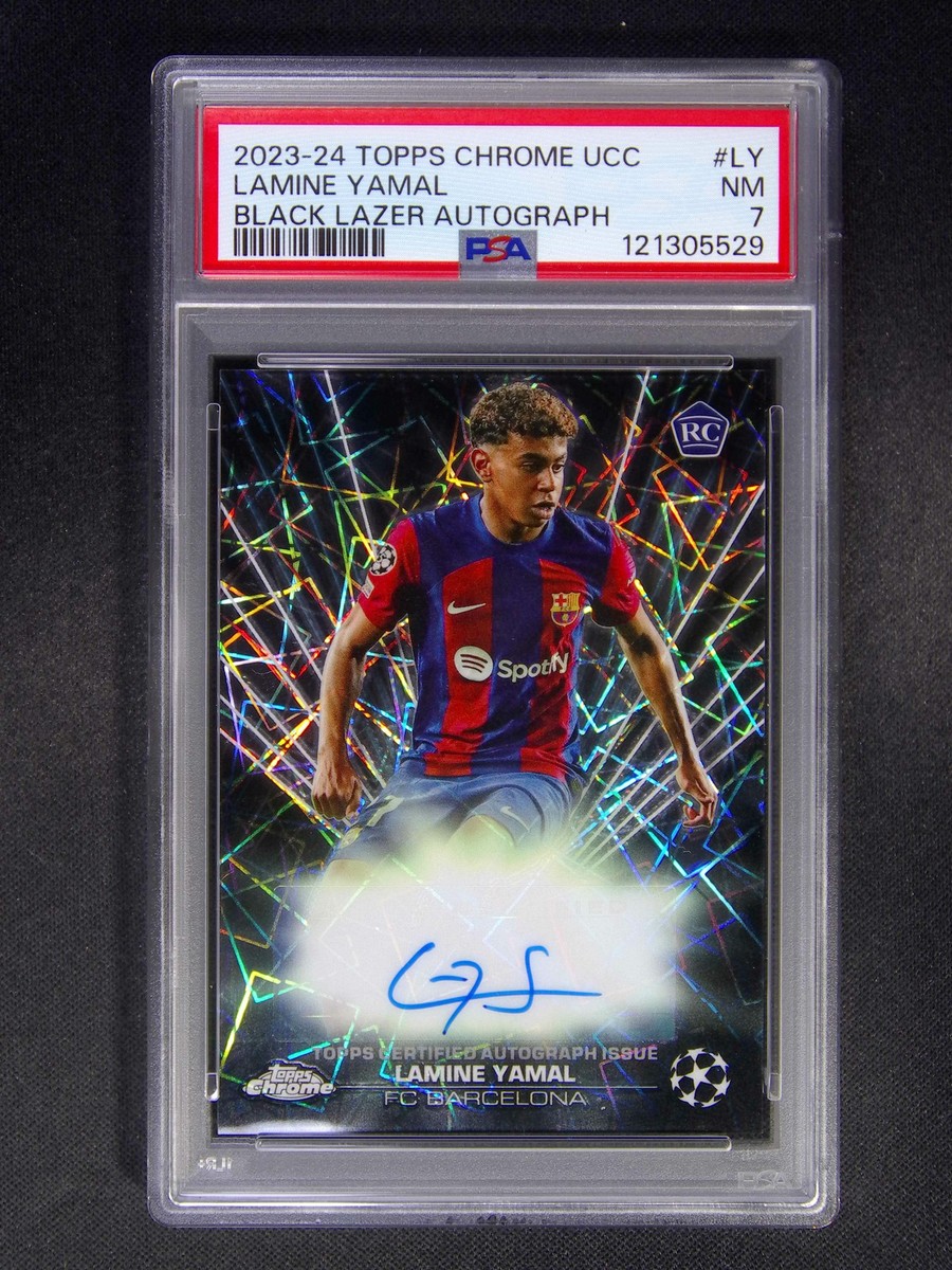 2023-24 Topps Chrome UEFA Club Competitions - Black Lazer