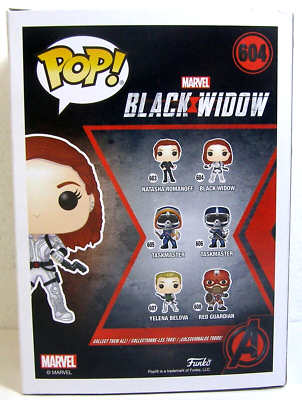 Funko Pop! Vinyl Figure Marvel #604 Black Widow 