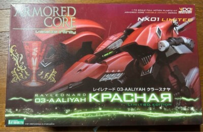 Armored Core NX01 Limited Rayleonard 03-Aaliyah Krasnaya 1/72