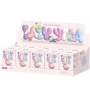 Pop Mart The Monsters Labubu Lazy Yoga Set 10 PC Whole Set SEALED