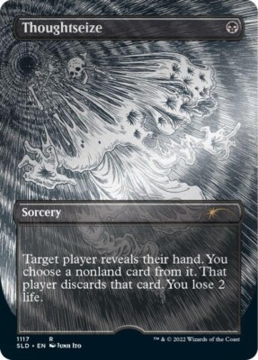 Junji Ito Magic the Gathering Secret Lair (English) Etched Foil | eBay