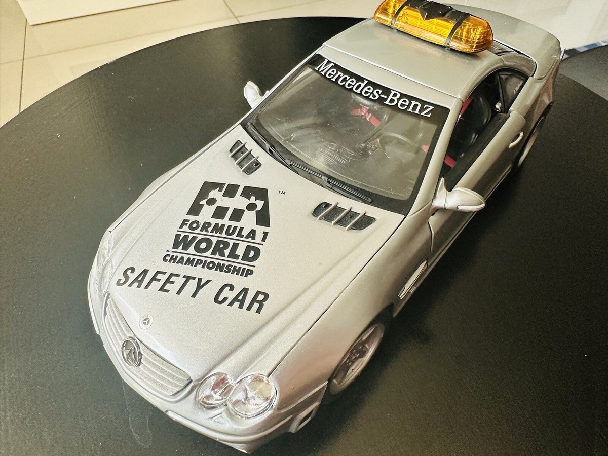 Rare Maisto 1/18 Mercedes Benz SL55 AMG F1 World Championship
