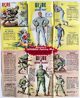RARE ORIGINAL VINTAGE 1960's HASBRO G.I. JOE ACTION SOLDIER TOY