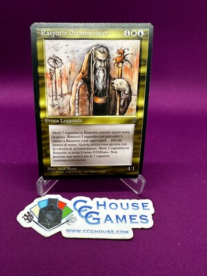 1995 MTG Rasputin Dreamweaver Italian Legends Vintage Collectible