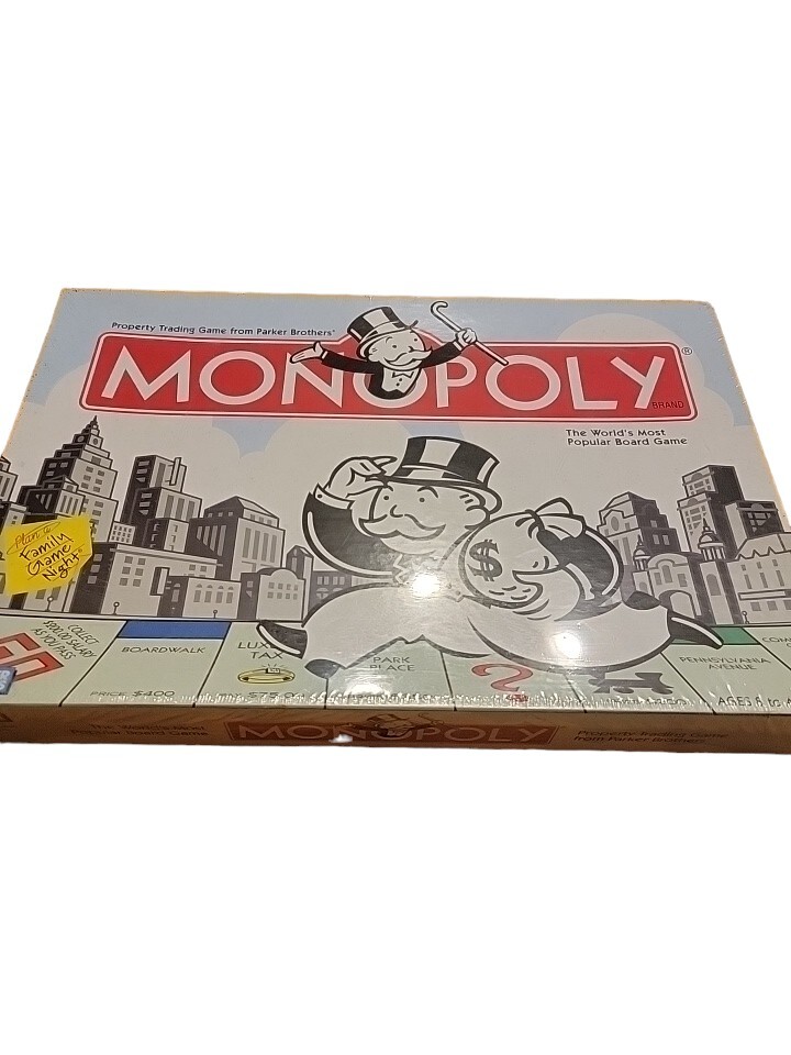 Monopoly Board Game (2004 Release by Parker Brothers) NEW