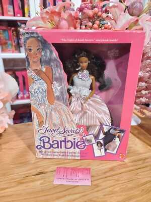 NEW! 1986 JEWEL SECRETS AFRICAN AMERICAN BARBIE! | eBay