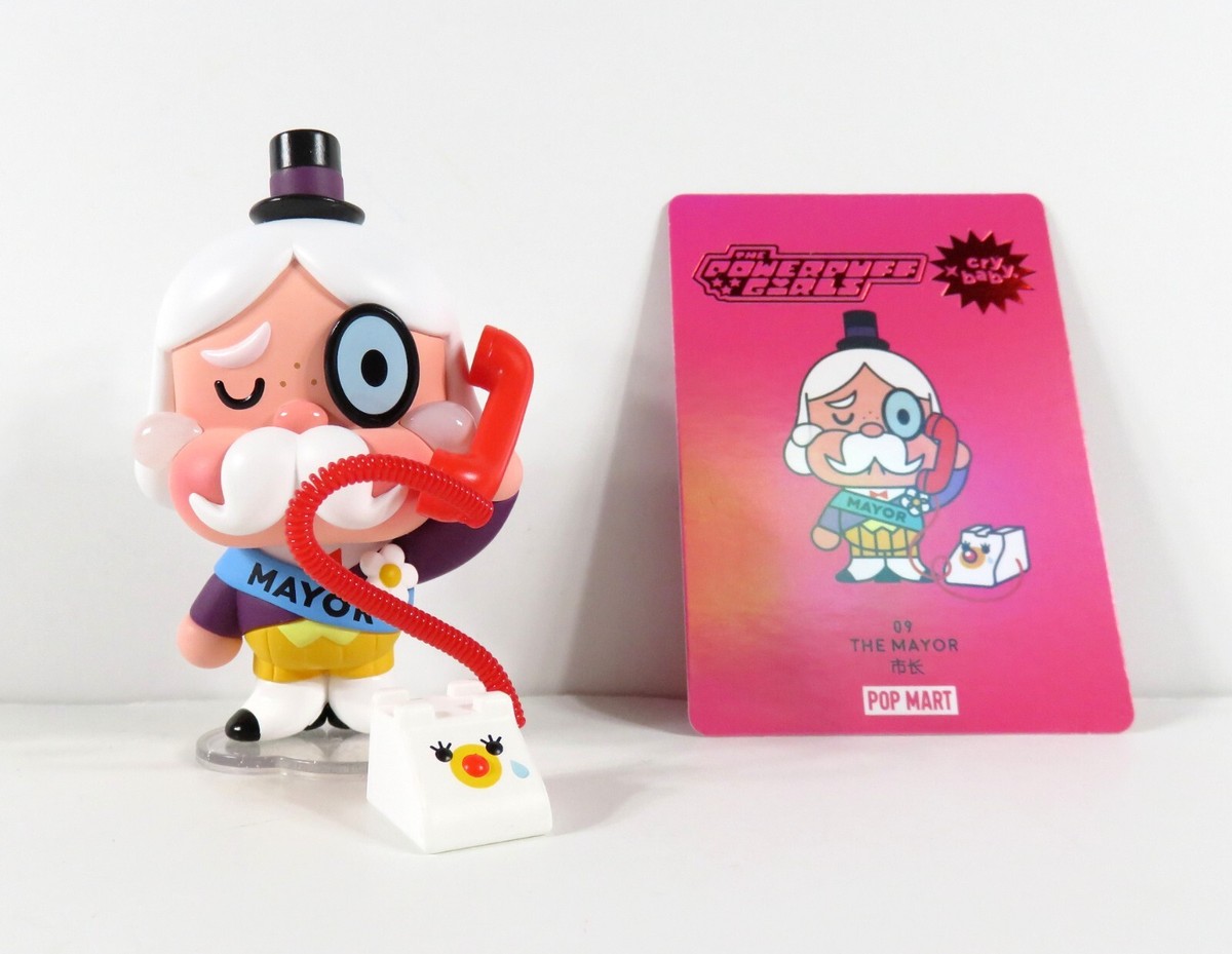 Pop Mart Powerpuff Girls X Crybaby The Mayor Mini Figure NEW | eBay