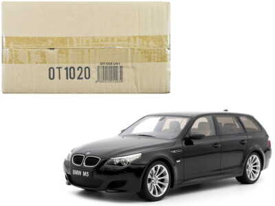 Otto Mobile 2004 BMW E61 M5 Wagon Black Saphire 1/18 Model Car