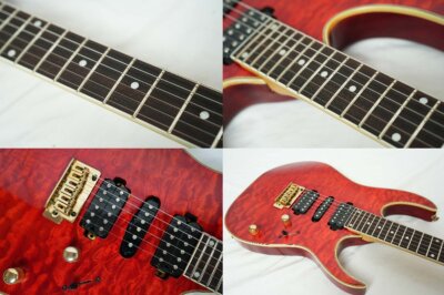 IBANEZ RG198QM Trans Red / Electric Guitar | eBay