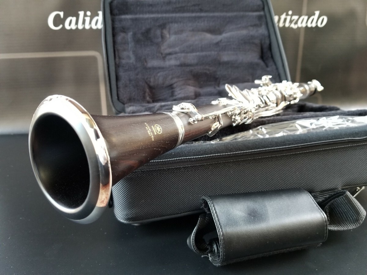 Yamaha YCL-450 Wood/Silver Keys Bb Clarinet - Intermediate | eBay