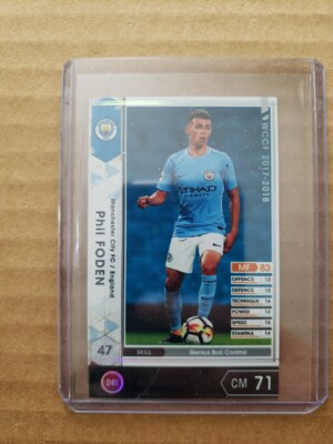 Phil Foden True Rookie Card RC 2017-2018 Panini WCCF Manchester