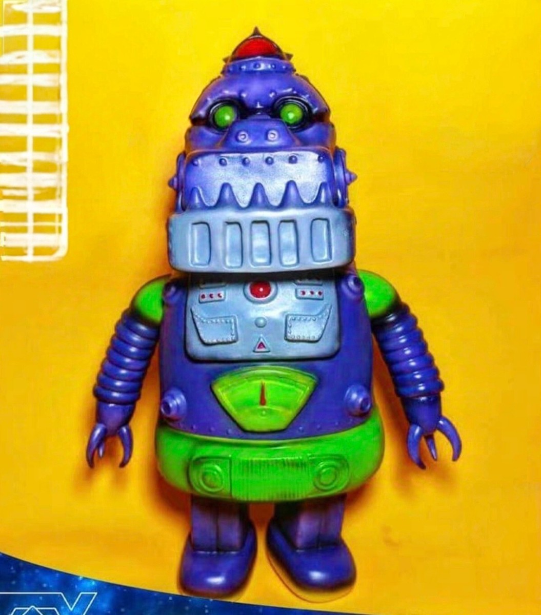 Villain Zone Toys Gigaga 200% Robot Kaiju Purple Limited Sofubi