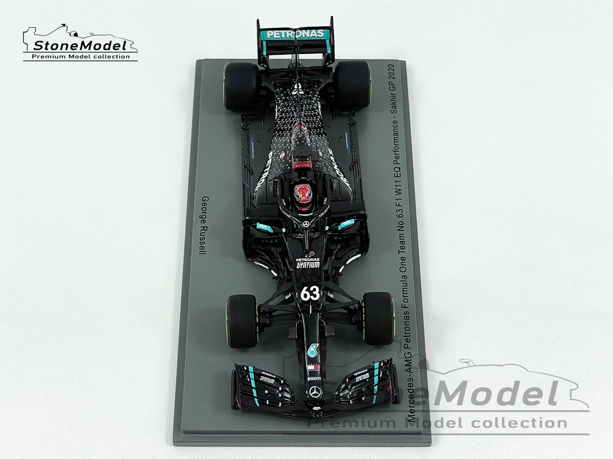 Mercedes F1 W11 #63 George Russell Sakhir GP 2020 1st F1 Point 1