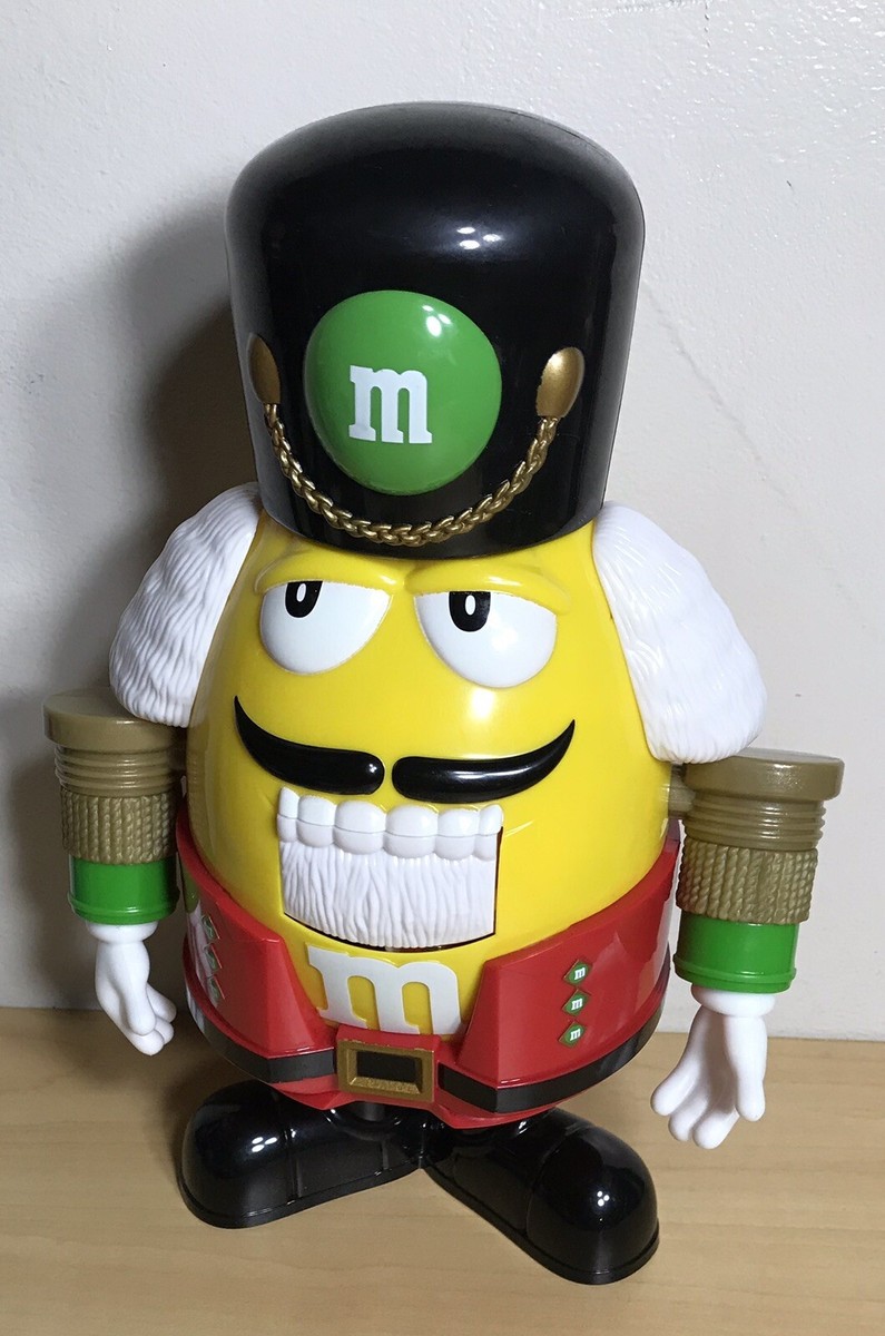 Mars M&Ms Yellow Nutcracker Sweet Candy Dispenser Holiday Limited