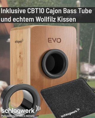 Schlagwerk CP5901 EVO Series Precise OS Snare Cajon - Black | eBay