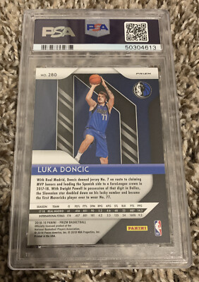 2018-19 Panini Prizm - Luka Dončić #280 Silver Prizm (RC) for sale