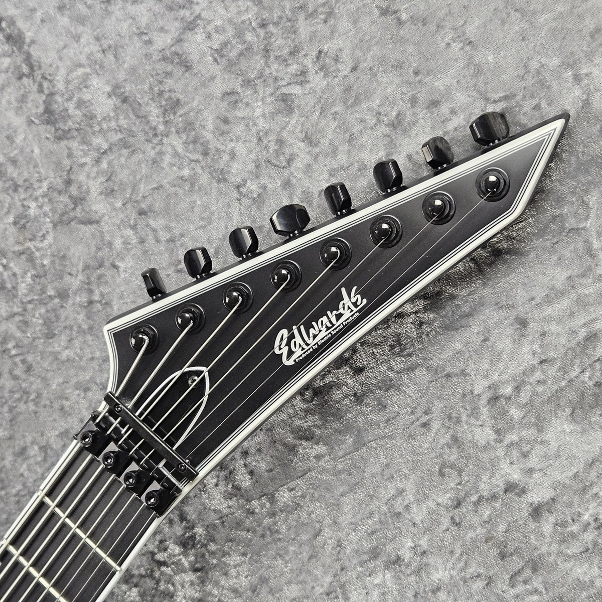 EDWARDS E-HORIZON-8 FR Black Electric Guitar From Japan | eBay