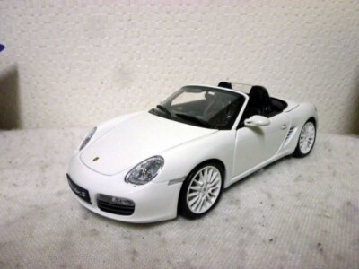 1/18 Kyosho Porsche Boxster S 987 White From Japan Model Car