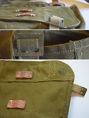 Vintage Military Shoulder Bag, Army Messenger Bag, Unisex Military