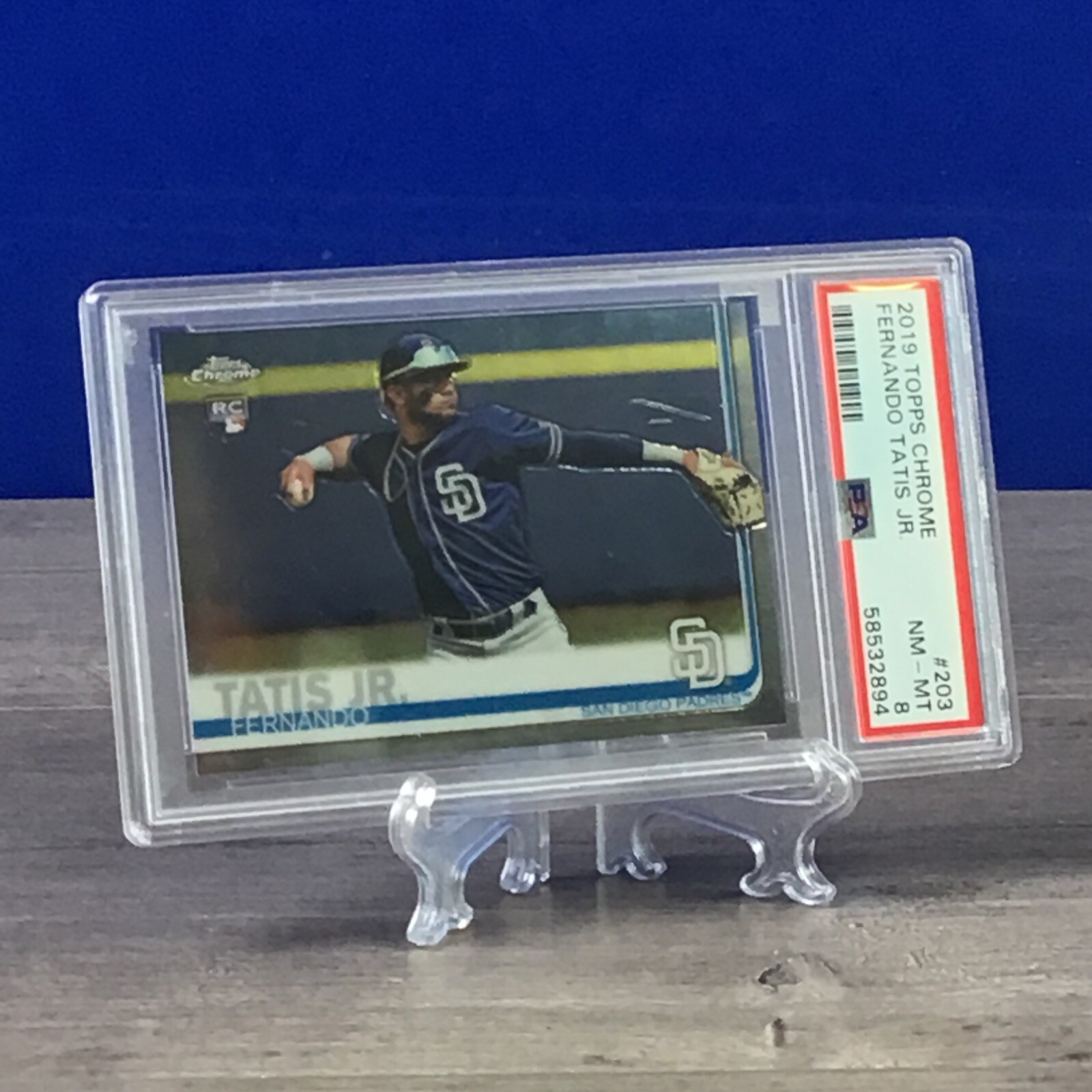Fernando Tatis Jr. 2019 Topps Chrome #203 Base Price Guide