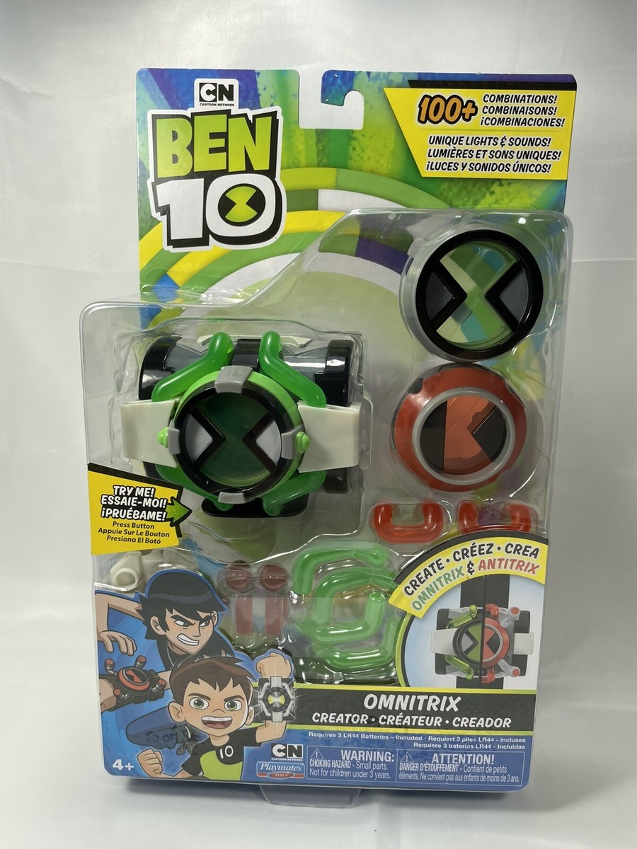 BEN 10 Omnitrix Antitrix Creator Watch Playmates 100+ Combinations